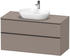Duravit D-Neo 120x66,4cm 2 Auszüge Griff diamantschwarz (DE49690BD430000)