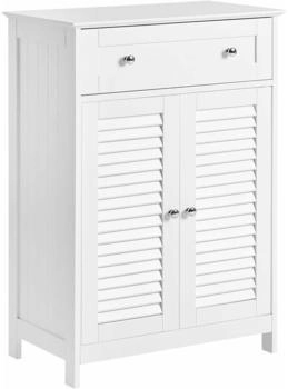 SoBuy Badkommode 60x87x35cm weiß (FRG238-W)