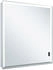 KEUCO Royal Lumos Aufputz-Spiegelschrank 65 x 73,5 cm mit LED-Beleuchtung, Türanschlag links silber eloxiert (14321172201)