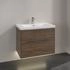 Villeroy & Boch Subway 3.0 77,2cm 2 Auszüge Griffe glänzend mit LED-Licht (C574L0VH)