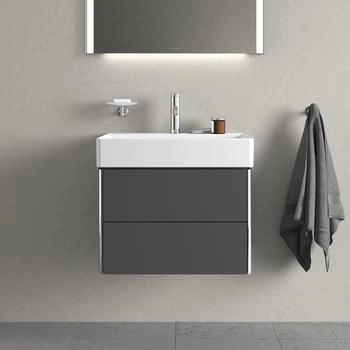 Duravit XSquare wandhängend 58,4cm mit 2 Schubkästen (XS416100707)