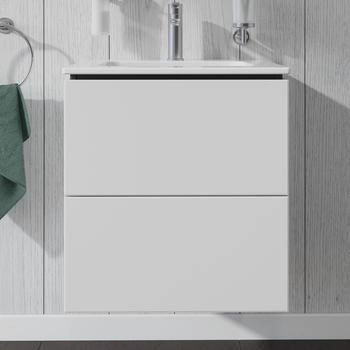 Duravit L-Cube wandhängend Compact mit 2 Auszügen 52x42,1 cm (LC621801818)
