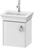 Duravit White Tulip 38,4x41cm mit 1 Tür Anschlag links mit Griff (WT4250L8585)
