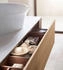 Duravit White Tulip 38,4x41cm mit 1 Tür Anschlag links mit Griff (WT4250L8585)