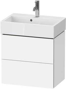 Duravit L-Cube wandh&auml;ngend Compact mit 2 Ausz&uuml;gen 58,4x39,1 cm (LC621901818)