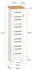 SoBuy Standregal / Toilettenrollenhalter 20x75x18cm weiß (BZR85)