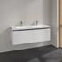 Villeroy & Boch Subway 3.0 127,2cm 2 Auszüge Griffe volcano black ohne LED-Licht (C60101VF)