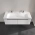 Villeroy & Boch Subway 3.0 127,2cm 2 Auszüge Griffe volcano black ohne LED-Licht (C60101VF)
