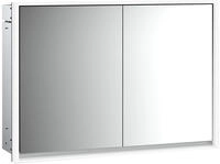 Emco loft LED-Lichtspiegelschrank 100 cm, 2 T&uuml;ren, Unterputzmodell, Badm&ouml;bel,