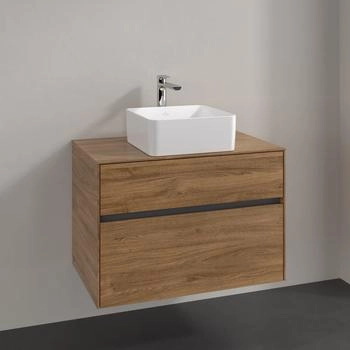 Villeroy & Boch Collaro 80x54,8 cm mit 2 Auszügen für WT mittig (C03700RH)