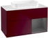 Villeroy & Boch Finion Waschtischunterschrank G661GKHB 100x60,3x50,1cm, Regal rechts Anthracite matt, Peony Matt