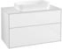 Villeroy & Boch Finion Waschtischunterschrank G64100GF 100x60,3x50,1mm, Wandbeleuchtung, Glass White Matt, Glossy white lacquer