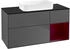 Villeroy & Boch Finion Waschtischunterschrank G712HBGK 120x60,3x50,1cm, Regal rechts Peony, Anthracite matt
