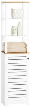 SoBuy Hochschrank, Weiß, 60x160x30 cm (800000495483)