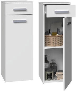 CdF Badezimmerschrank, Weiß, 30x85x30 cm (800000878183)