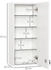 kleankin Medizinschrank, Weiß, Glas, 20x70x30 cm (800000767814)
