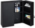 Relaxdays Medizinschrank, Anthrazit, Metall, 53x53.5x19 cm (800000533603)