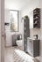 Mid.you Spiegelschrank Balto, Grau, 2 Fächer, F, 50x74.4x16 cm (865017702)