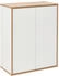Mid.you Unterschrank, Eiche, Weiß, Glas, 60x75x30.5 cm, , hängend (2725003922)