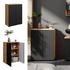VICCO Midischrank, Anthrazit, 3 Fächer, Rechteckig, 30x81x60 cm, (800000718909)