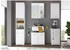Livetastic Spiegelschrank, Weiß Hochglanz, Glas, 1 Fächer, 60x68x20 cm, (1279008606)