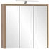 Mid.you Spiegelschrank DEX SPS 650 Eiche, 6 Fächer, D, 65.0x64.0x16.0 cm (865016807)