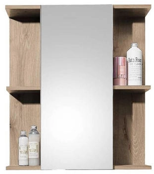 Mid.you Spiegelschrank, Eiche, Glas, 1 F&auml;cher, einzeln stellbar, 60x71x20 cm (1279019202)