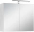 Mid.you Spiegelschrank Spree, 2 Fächer, 70x60x20 cm, FSC Mix, Soft-Close-System (2047006607)