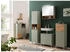 Stylife Spiegelschrank Smilla, Metall, 3 Fächer, F, 66.6x64.6x16 cm, Soft-Close-System (865019102)