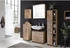 Mid.you Hochschrank Schildmeyer Milan, Eiche, Metall, 7 Fächer, 3 Schubladen, 41.9x163.7x32 cm (865004801)
