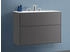 Villeroy & Boch Finion Waschtischunterschrank G02000HG 99,6x59,1x49,8cm, Midnight Blue Matt Lacquer, mit Wandbeleuchtung