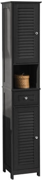 SoBuy Hochschrank, Grau, 32x170x30 cm (800000495497)