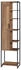 en.casa Hochschrank, Walnuss, Metall, 42.5x165x30 cm (800000717556)