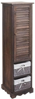 MCW Badezimmerkommode, Braun, Holz, 27x120x29 cm, (800000508771)