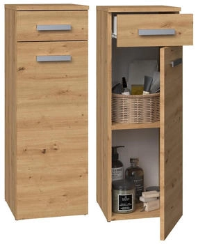 CdF Badezimmerschrank, Eiche Artisan, 30x85x30 cm (800000878189)