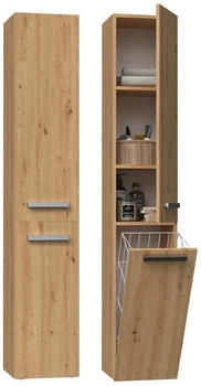 CdF Badezimmerschrank, Eiche Artisan, 31x174x30 cm (800000878251)