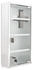 Relaxdays Medizinschrank, Silber, Metall, Glas, 27x57x12 cm (800000533592)