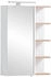 Mid.you Spiegelschrank Balto, Weiß, 2 Fächer, F, 50x74.4x16 cm (865017708)