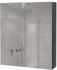 MCW Spiegelschrank, Schwarz Hochglanz, Holz, 60x70x16 cm (800000500640)