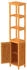 CarryHome Hochschrank, Holz, Bambus, 1 Fächer, 40.0x190.0x30.0 cm (1118010503)