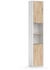 VICCO Badschrank, Weiß, 6 Fächer, Quadratisch, 30x165x30 cm (800000712138)