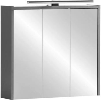 Stylife Spiegelschrank Palermo, Hellgr&uuml;n, 6 F&auml;cher, 65x62.7x16 cm (865015312)