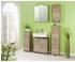 Stylife Unterschrank, Fichte, Metall, 1 Fächer, 2 Schubladen, 30.5x89x33 cm (865005103)