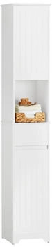 SoBuy Hochschrank, Wei&szlig;, 30x170x30 cm (800000495489)