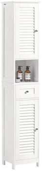 SoBuy Hochschrank, Wei&szlig;, 32x170x30 cm (800000495476)