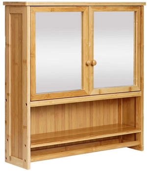 MCW Spiegelschrank, Braun, Holz, 66x62x15 cm (800000644699)