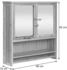 MCW Spiegelschrank, Braun, Holz, 66x62x15 cm (800000644699)