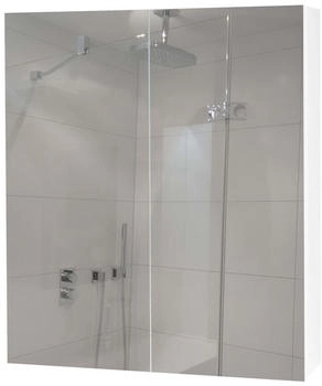 MCW Spiegelschrank, Wei&szlig; Hochglanz, Holz, 60x70x16 cm (800000500644)