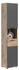 Mid.you Hochschrank, Grau, Eiche, 37x190x34 cm, FSC Mix, stehend (1849000101)