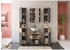 Mid.you Hochschrank, Grau, Eiche, 37x190x34 cm, FSC Mix, stehend (1849000101)